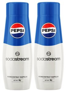 ZESTAW Syrop SodaStream PEPSI 2x440 ml
