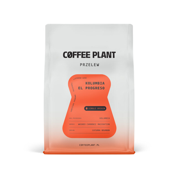 Kawa ziarnista COFFEE PLANT Kolumbia El Progreso 250g – NIEDOSTĘPNY