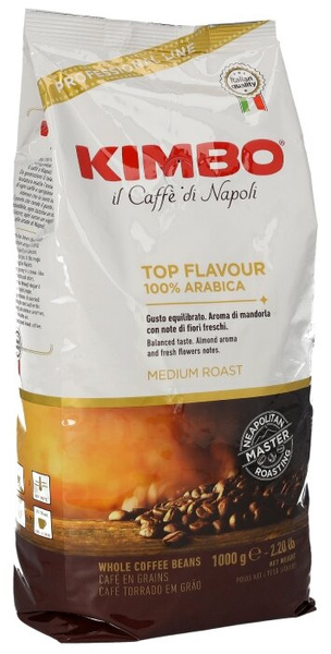 Kawa ziarnista Kimbo Espresso Bar Top Flavour 1kg