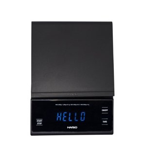 Waga Hario Drip Scale Wide VSTW-3000B - Czarny – NIEDOSTĘPNY - opinie w konesso.pl