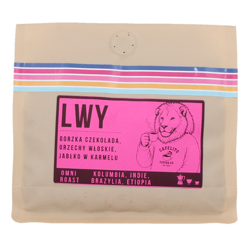 Kawa ziarnista Cafelito Lwy 250g