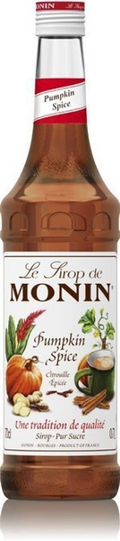 OUTLET - Syrop PUMPKIN SPICE MONIN 0,7 L - korzenno-dyniowy