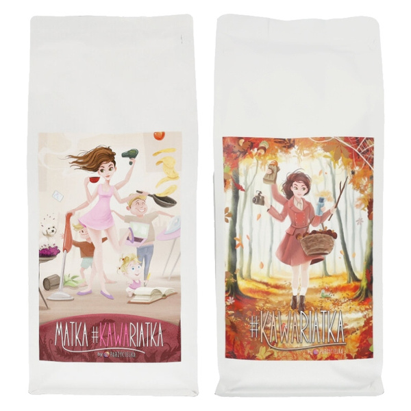 ZESTAW - Kawa ziarnista Kawariatka + Jesienna Kawariatka 1kg 
