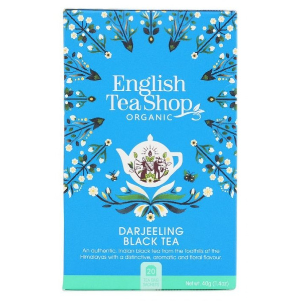Czarna herbata English Tea Shop Darjeeling Black Tea 20x2g – NIEDOSTĘPNY