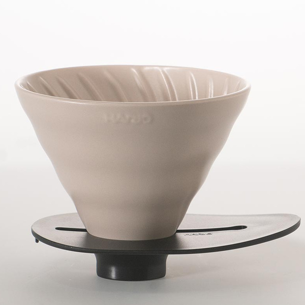 Ceramiczny Drip Hario V60 Switch & Match 02 Dune - Biały