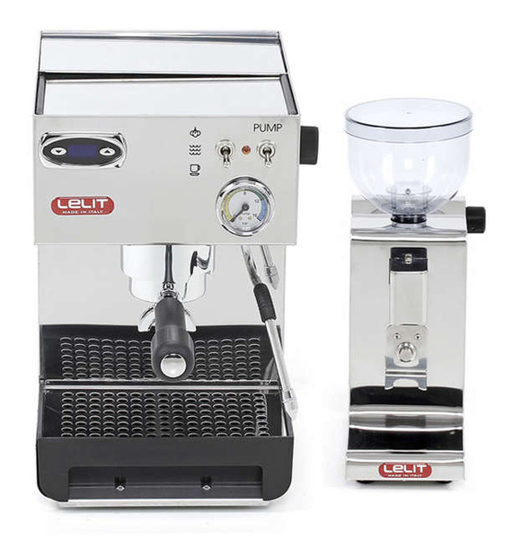 ZESTAW Ekspres do kawy Lelit Anna PL41TEM + Młynek do kawy Lelit Fred PL044MMT