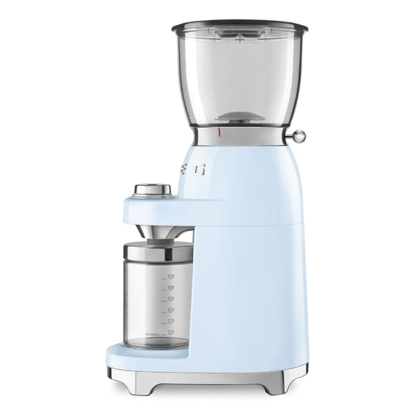 Młynek do kawy Smeg CGF11PBE - Pastelowy błękit – NIEDOSTĘPNY