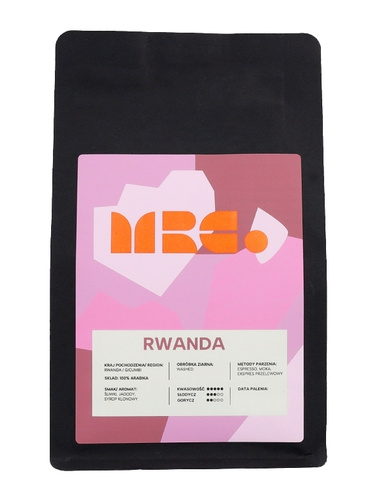 Kawa ziarnista MRC. Rwanda 250g