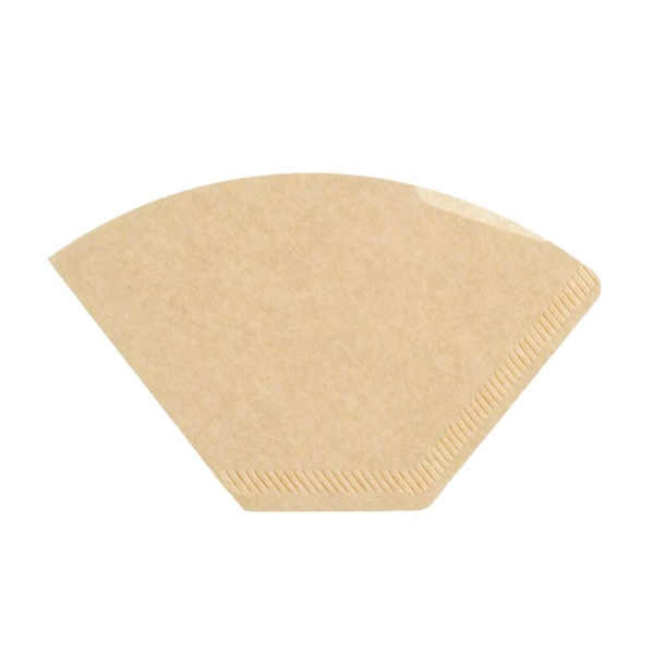 Filtry papierowe brązowe do dripa Hario Pegasus 02 - 100 sztuk