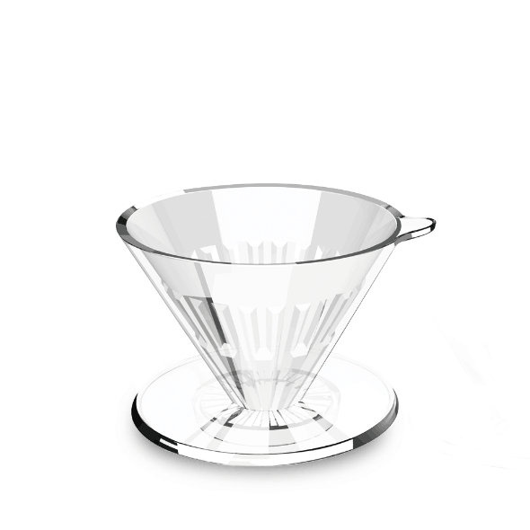 Plastikowy dripper Timemore Crystal Eye 01