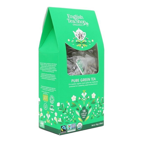 Zielona herbata English Tea Shop Pure Green Tea 15x2g