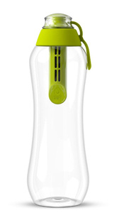 Butelka filtrująca wodę Dafi 0,5 L + filtr węglowy - Limonkowa