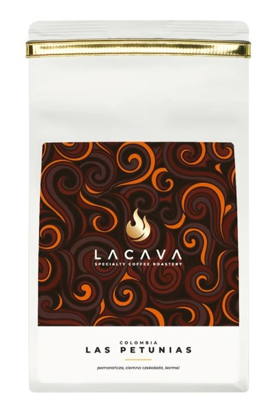 Kawa ziarnista LaCava Kolumbia Las Petunias 250g - NIEDOSTĘPNY