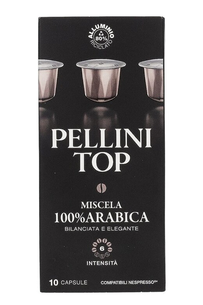 Kapsułki do Nespresso Pellini Top - 10 sztuk