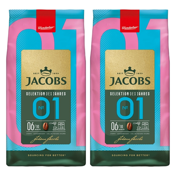 ZESTAW - Kawa ziarnista Jacobs Selection Of The Year 01 2x1kg