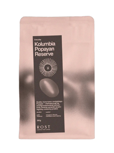 Kawa ziarnista ROST Kolumbia Popayan Reserve 250g - opinie w konesso.pl