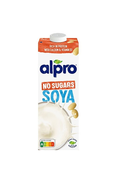 ZESTAW - Napój ALPRO Sojowe Niesłodzone 8x1L