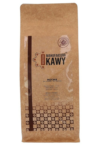 Kawa ziarnista Siedlecka Manufaktura Kawy Mieszanka Mocna 1kg