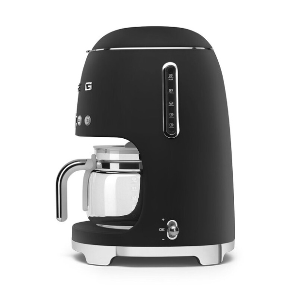 Ekspres do kawy Smeg DCF02BLMEU - Czarny mat + GRATIS 250G KAWY