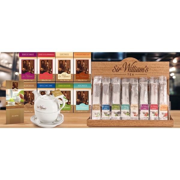 Zestaw restauracyjny Sir William's Tea