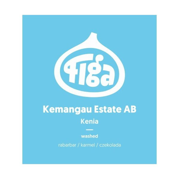 Kawa ziarnista Figa Coffee Kenia Kemangau Estate AB FILTR 250g - NIEDOSTĘPNY