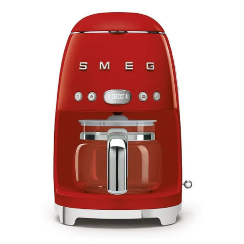Przelewowy ekspres do kawy Smeg DCF02RDEU - Czerwony + GRATIS 250G KAWY