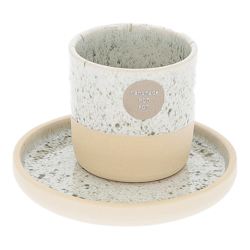 Ceramiczny zestaw do espresso POTPOTSTUDIO - Toskania - opinie w konesso.pl
