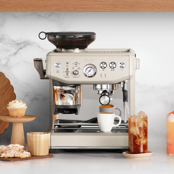 Ekspres do kawy Sage The Impress Express SES876ALM  - Beżowy + GRATIS PAKIET BARISTY