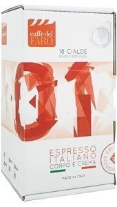 Kawa w saszetkach Caffe del Faro Espresso Italiano - saszetki ESE 18szt