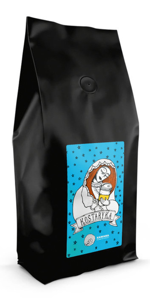 Kawa ziarnista Kawana Kostaryka La Pastora ESPRESSO 1kg - NIEDOSTĘPNY