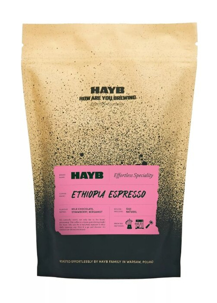 Kawa ziarnista HAYB Etiopia Espresso 1kg