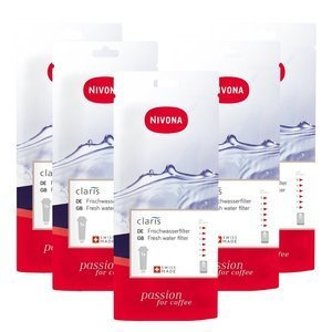 ZESTAW Filtr do ekspresu Nivona NIRF 701 - zestaw 5 sztuk