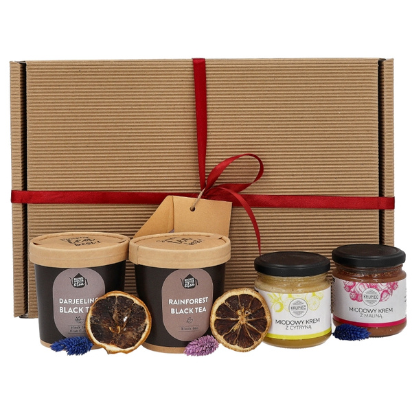 Imieninowy zestaw prezentowy - Herbata z miodem