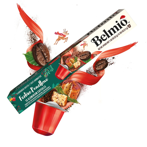 Kapsułki do Nespresso Belmio Festive Panettone 10 sztuk – NIEDOSTĘPNY