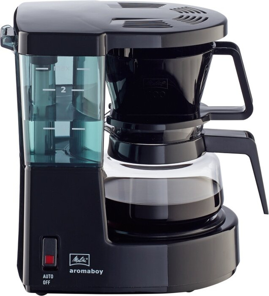 Ekspres przelewowy Melitta Aromaboy 1015-02 - Czarny + 250G KAWY GRATIS