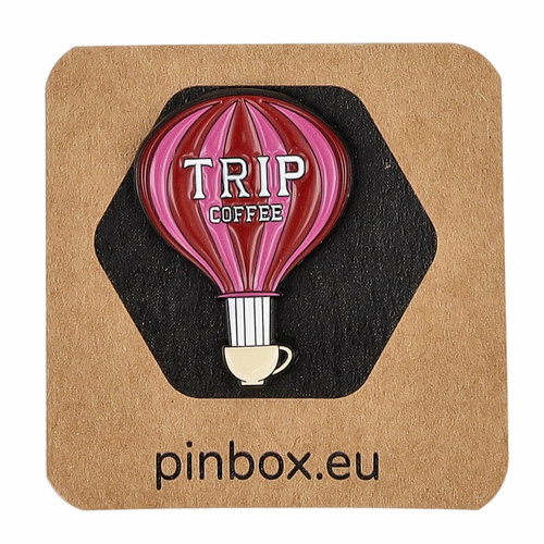 Przypinka Trip Coffee Kostaryka