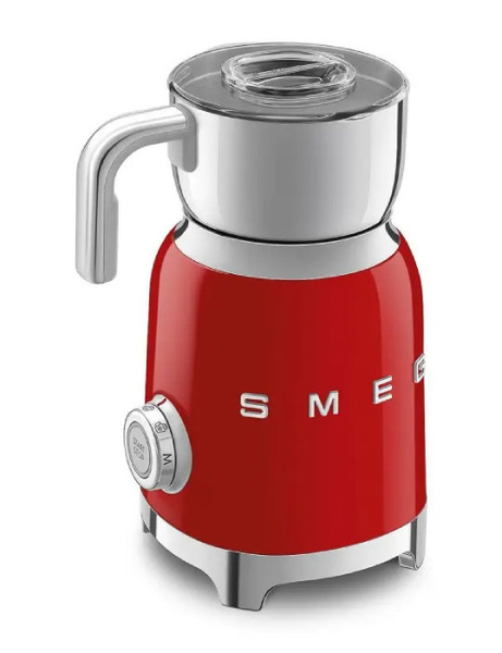 Spieniacz do mleka Smeg MFF11RDEU - Czerwony