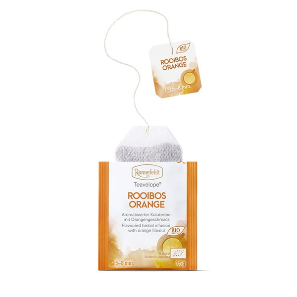 Herbata ziołowa Ronnefeldt Rooibos Orange 25x2,5g – NIEDOSTĘPNY