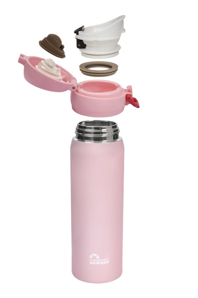 OUTLET - Kubek termiczny Majestic Sport Mash 450 ml - Różowy