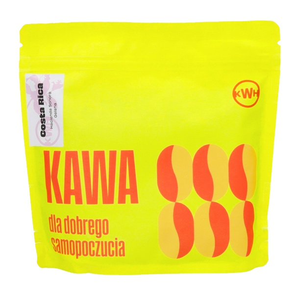 Kawa ziarnista KWH Costa Rica Hacienda Sonora Geisha 250g