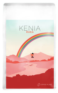 Kawa ziarnista COFFEE PLANT Kenia Ruka AB 250g - NIEDOSTĘPNY