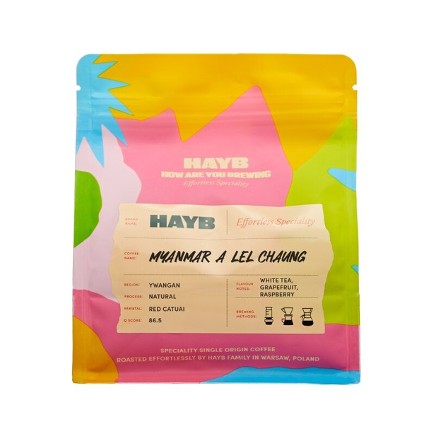 Kawa ziarnista HAYB Myanmar A Lel Chaung 250g - NIEDOSTĘPNY