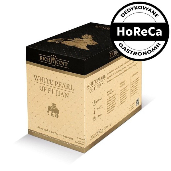 Biała herbata Richmont White Pearl of Fujian - 50x4g