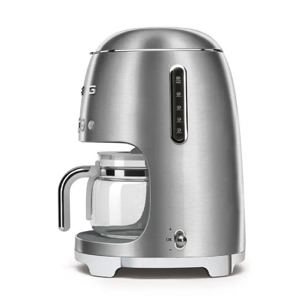 Przelewowy ekspres do kawy Smeg DCF02SSEU - Stal nierdzewna + GRATIS 250G KAWY