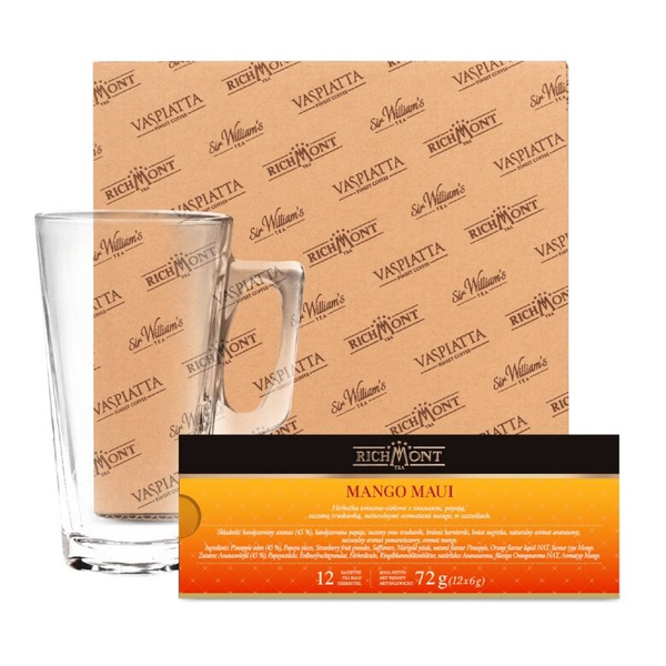 ZESTAW Richmont Mango Maui + Szklanka Richmont Hot 370ml