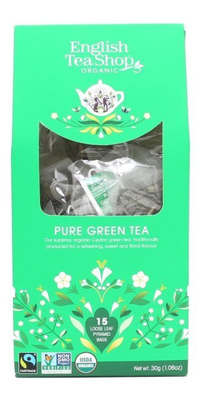Zielona herbata English Tea Shop Pure Green Tea 15x2g