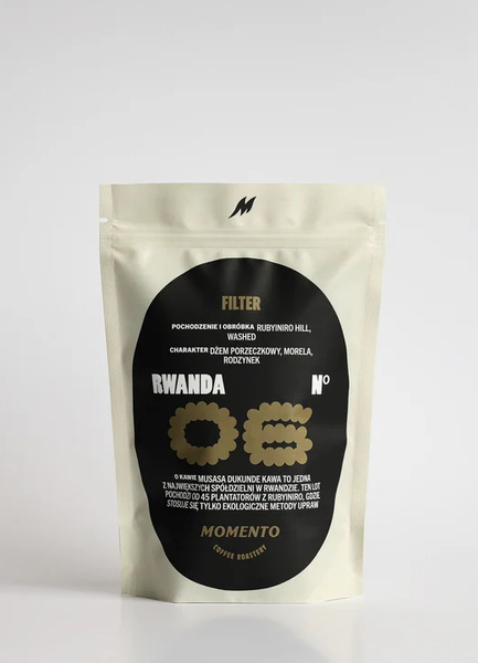 Kawa ziarnista Momento Rwanda Nº6 Rubyiniro Hill Filter Filtr 250g