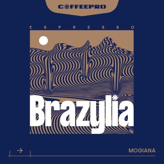 Kawa ziarnista CoffeePro Espresso Brazylia 250g - NIEDOSTĘPNY
