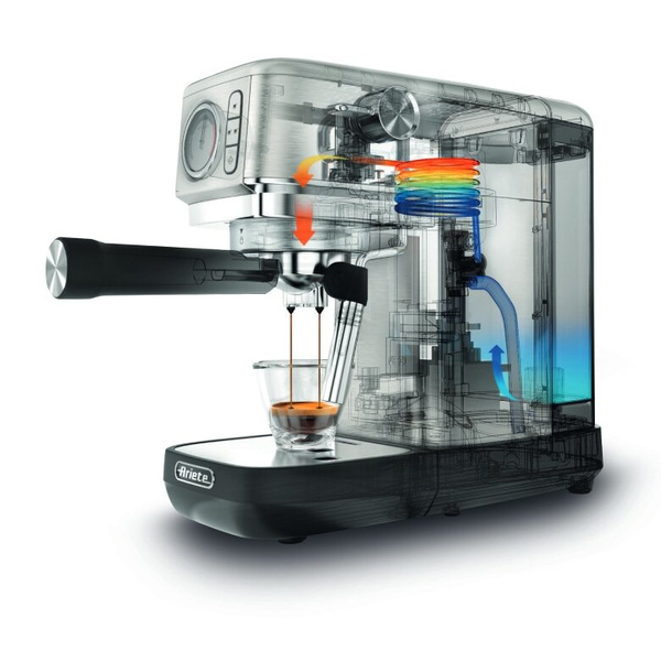 Ekspres do kawy Ariete Perfetto Slim Metal Manometro 1381/10