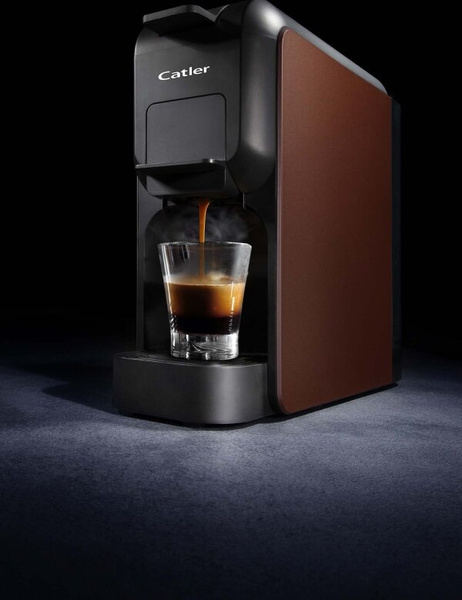 Kapsułkowy ekspres do kawy Catler ES 701 Porto BH - Czarno-brązowy